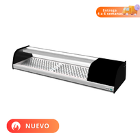 Asber Vitrina Refrigerada Sobre Mostrador para Sushi o Ingredientes ACTC-55 SL HC Nuevo