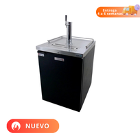 Asber Dispensador Refrigerado Cerveza de Barril Vinil Negro 1 Puerta ADDC-23 HC Nuevo