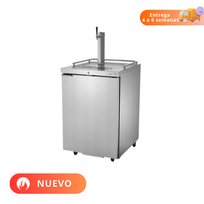 Asber Dispensador Refrigerado Cerveza 1 Barril Acero Inoxidable 1 Puerta ADDC-23-S HC Nuevo