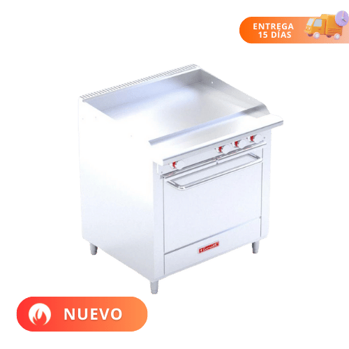 Coriat Plancha de 3 Quemadores con Horno EC-HG-GRILL DE PISO HD