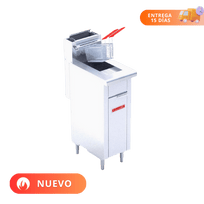 Coriat Freidora de Piso a Gas 1 Tina de y 2 Canastillas TURBO-6.5-1Q DE PISO PETIT Nuevo