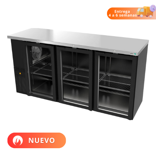 Asber Refrigerador de Contrabarra 72" ABBC-24-72-G HC Nuevo