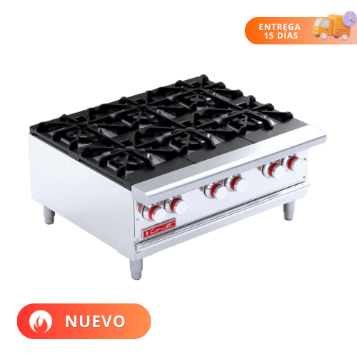 Coriat Parrilla de 6 Quemadores a Gas PCV-6 DE MESA MASTER