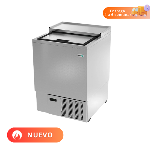 Asber Congelador Glass Froster 1 Puerta Deslizable 13.23 ft AGF-24-S HC  Nuevo