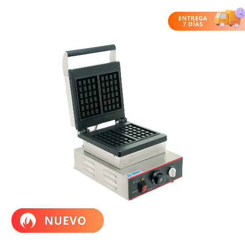 Migsa Wafflera sencilla rectangular UWBF-1 
