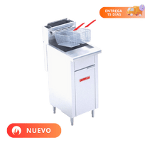 Coriat Freidora de Piso a Gas 1 Tina 2 Canastillas TURBO-12.5-3Q DE PISO PETIT Nuevo