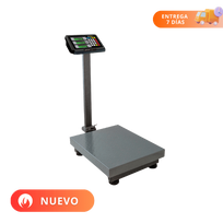 Rhino Báscula Plataforma Recargable Indicador Inoxidable 200 kg BAPCA-200