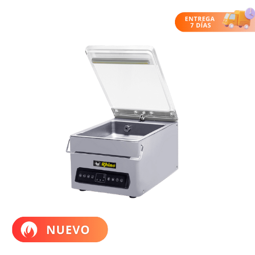 Rhino Empacadora Vacío Acero Inoxidable Sellador 21 cm EVAC-4 