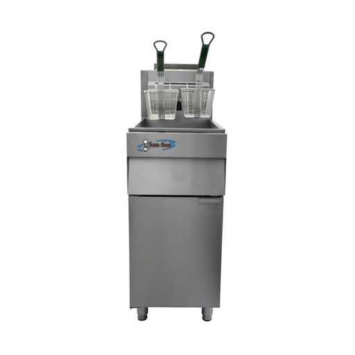 Sanson Freidora a Gas de 21 litros con 2 Canastillas SS-35