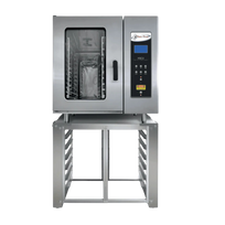 Sanson Horno Conveccion 8 Charolas Acero Inoxidable HSP-U con Base