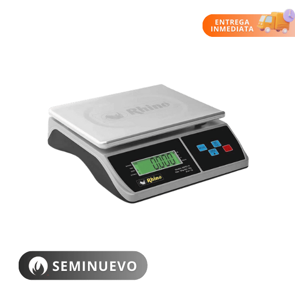 Rhino, Bascula Cocina Porciones 10 kg, BAPO-10, Seminuevo