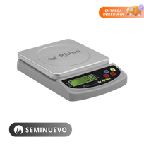 Rhino Báscula Precisión Contadora Acero Inoxidable 3 kg BAPRE-3 Seminuevo