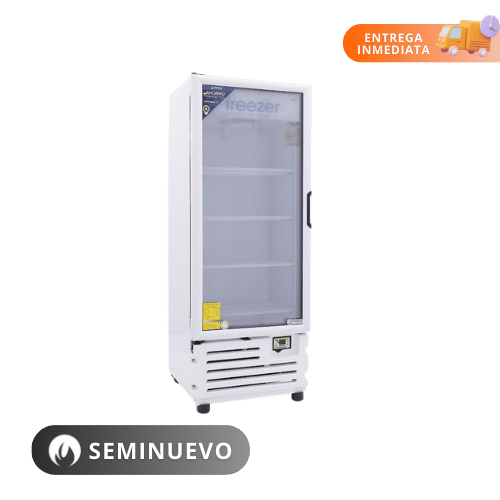 Imbera Congelador Vertical de 1 Puerta de Cristal VFS16 