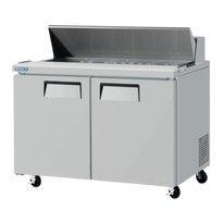 Sobrinox Mesa de Preparación Refrigerada de 2 Puertas 20.73 ft3 MRSS-60-2s