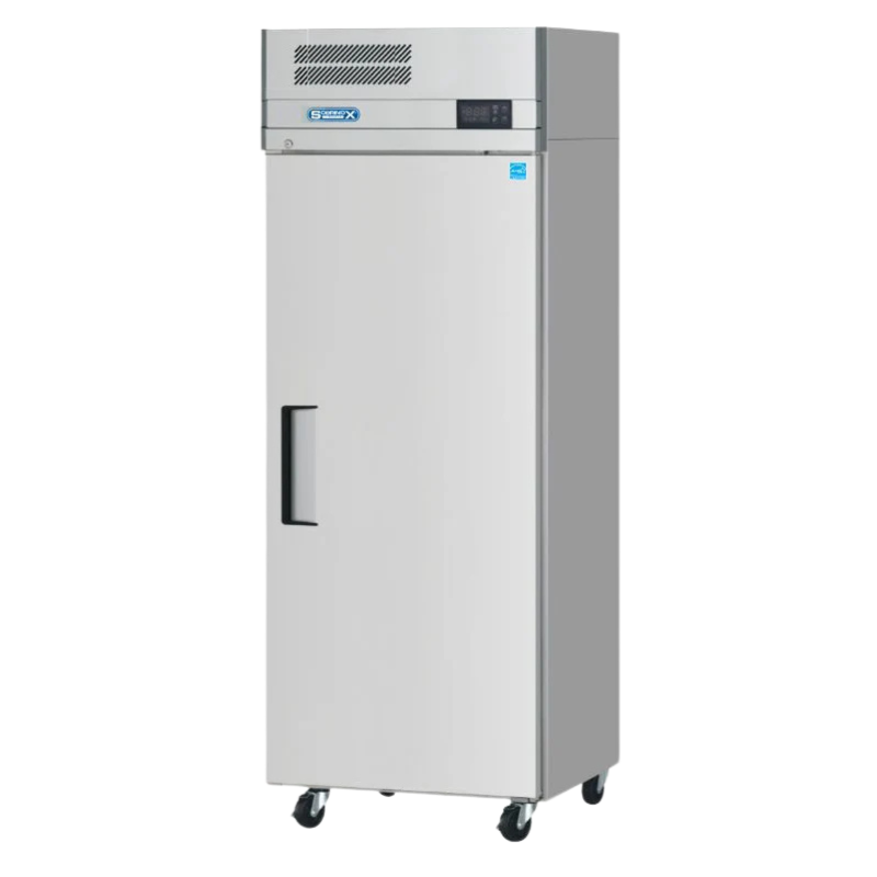 Sobrinox Refrigerador Vertical de 1 Puerta Solida RVS-24-1S
