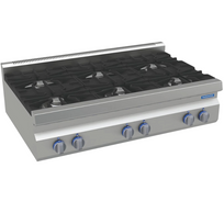 Tramontina Cocina a gas Countertop 6 quemadores 67305007 Nuevo