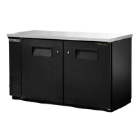 True Refrigerador Contrabarra de 2 Puertas Solidas TBB-24-60-HC Seminuevo