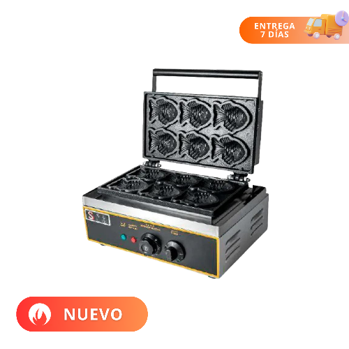 Migsa Wafflera en forma de mini taiyaki WKM-6