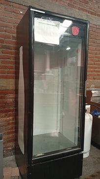 Imbera Refrigerador Vertical 1 Puerta de Cristal Luz Led G319 Seminuevo