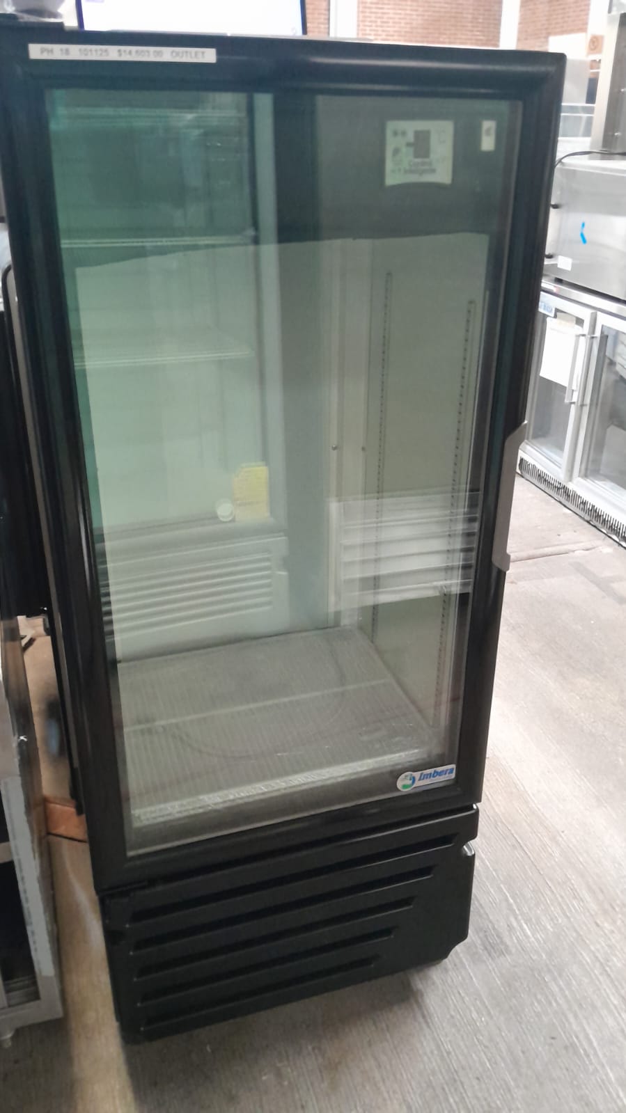 Gelum Refrigerador Vertical 1 Puerta Cristal 9 Pies VR09 Outlet