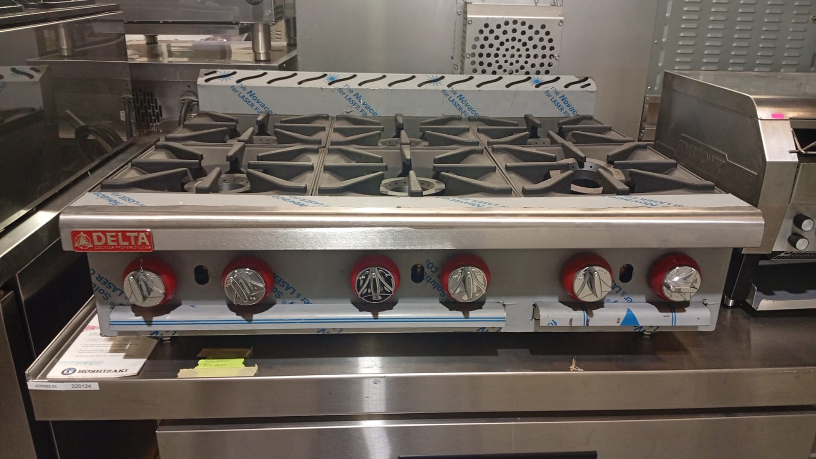 Delta Parrilla 6 Quemadores a gas 3-6 TOP Outlet