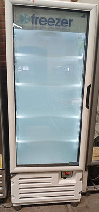 Imbera Congelador Vertical 1 Puerta Cristal Luz Led 16 Pies VFS16 C Seminuevo