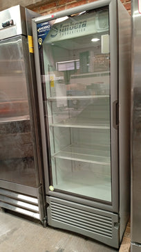 Imbera Refrigerador Vertical 1 Puerta Cristal Luz Led 20 Pies VR20 D 115V Seminuevo