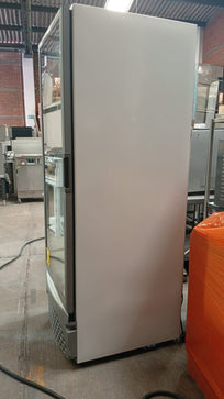 Imbera Refrigerador Vertical 1 Puerta Cristal Luz Led 25 pies VR25 D 115V Seminuevo