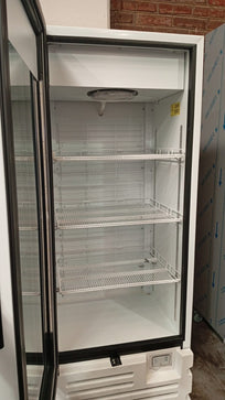 Imbera Congelador Vertical 1 Puerta Cristal Luz Led 16 Pies VFS16 C 115V Seminuevo