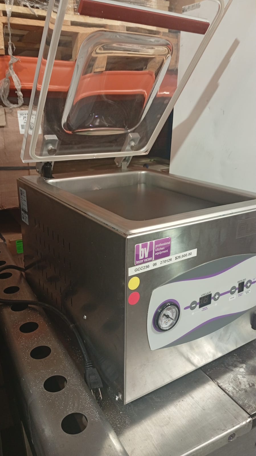 Besser Vacuum Empacadora al Vacío de Sobremesa Fusion 27 110V Seminuevo