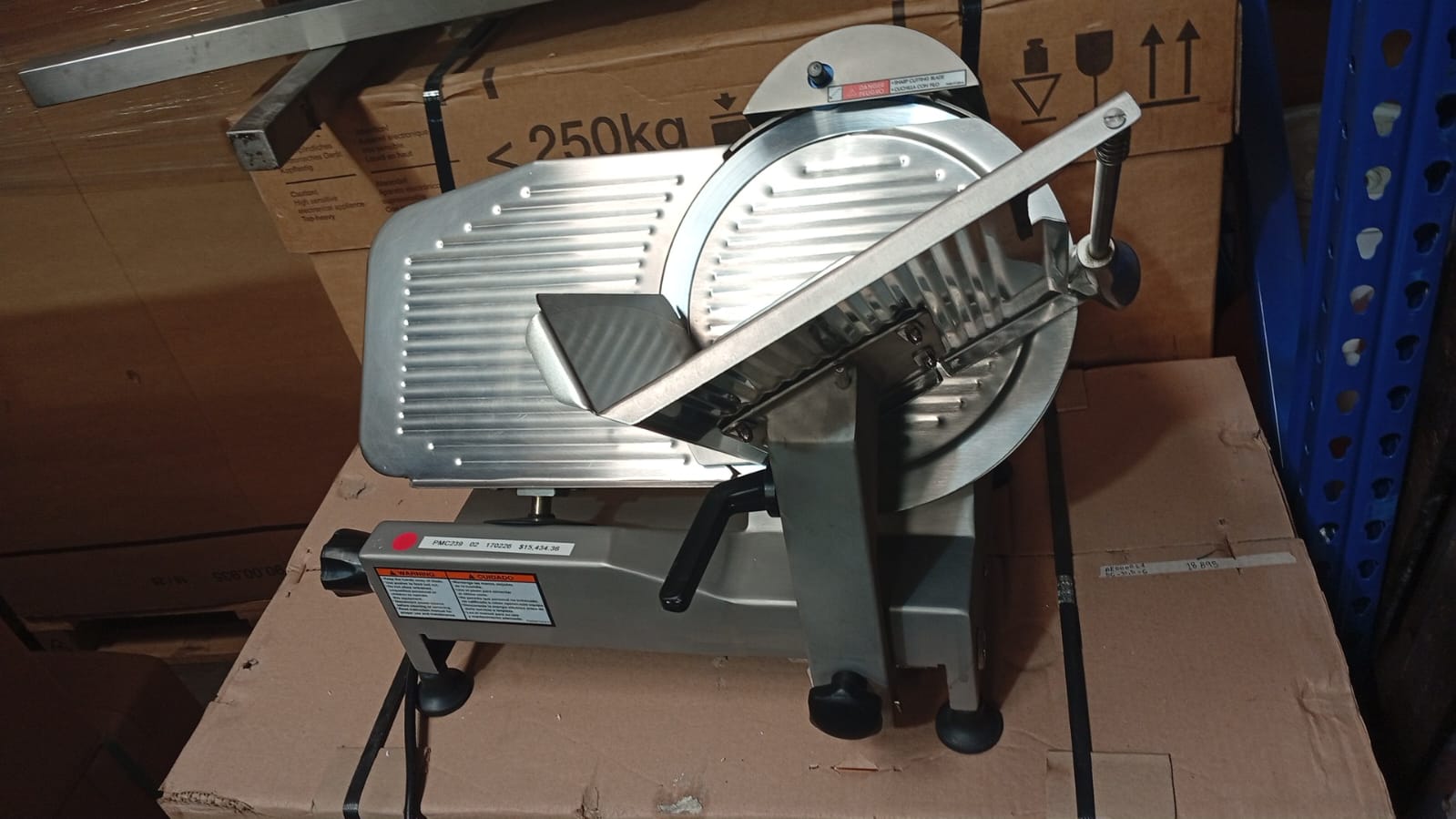 Torrey Rebanadora Cuchilla 30cm 1/3 HP Monofásico SS-300 110V Seminuevo