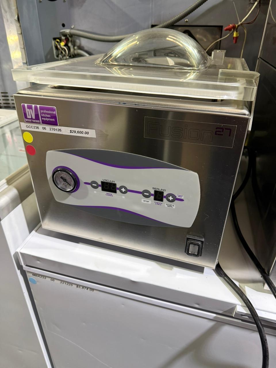 Besser Vacuum Empacadora al Vacío de Sobremesa Fusion 27 110V Seminuevo