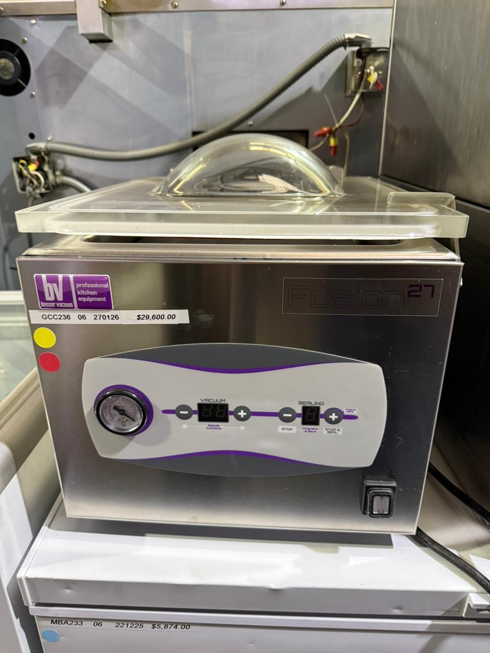 Besser Vacuum Empacadora al Vacío de Sobremesa Fusion 27 110V Seminuevo