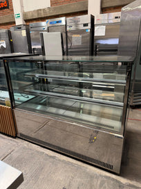 Migsa Vitrina Exhibidora De Cristal Recto 580 lt GN-1500R2 110V Seminuevo