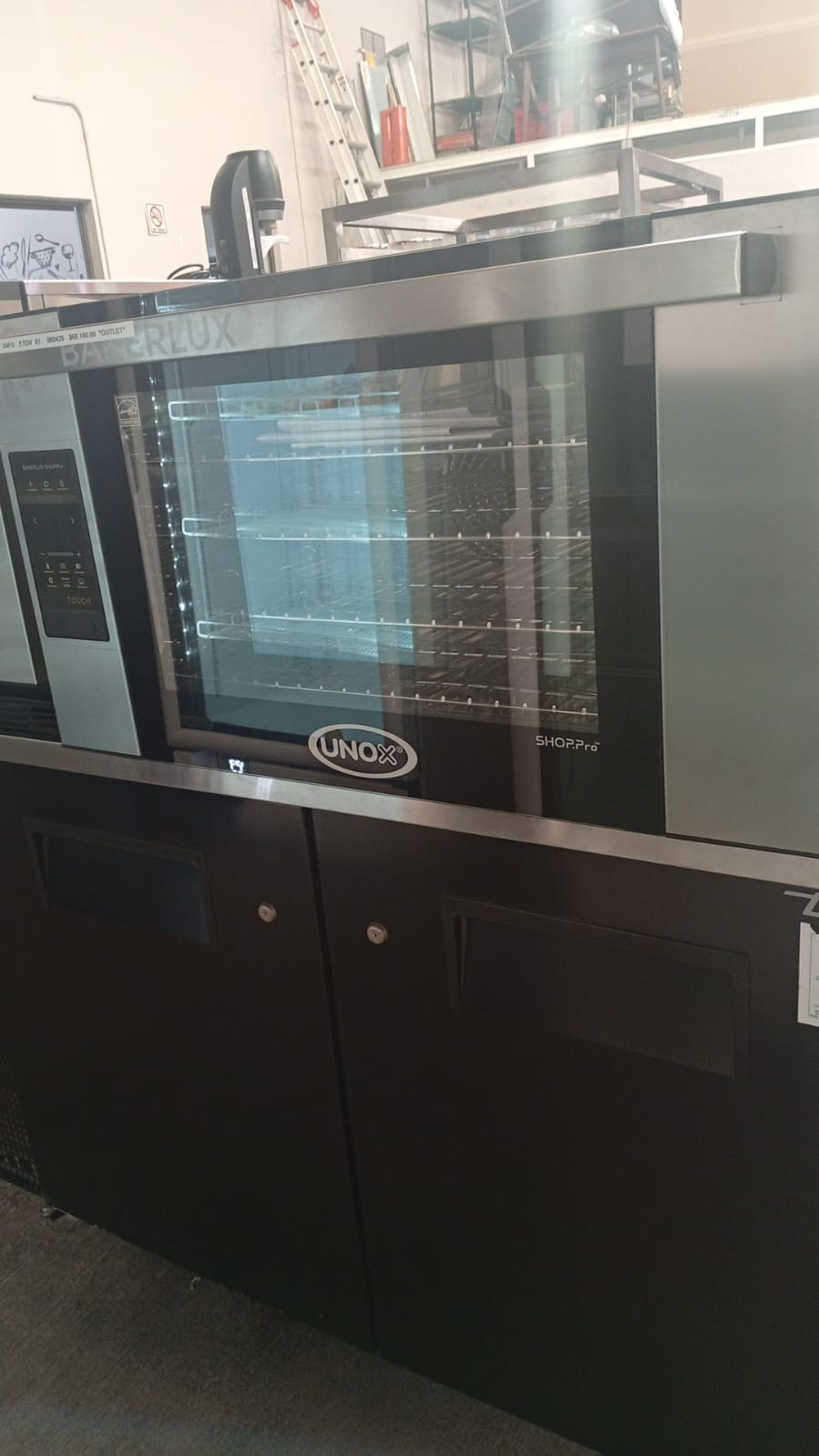 Unox Rossella Horno Convección 4 Bandejas Eléctrico XAFT-04FS-ETDV 240V Outlet