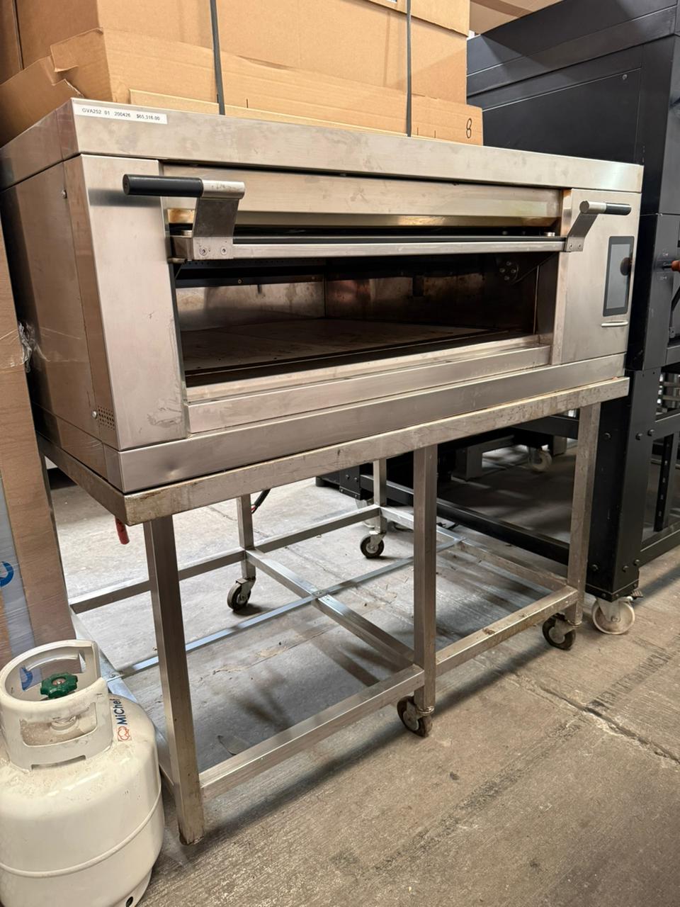 Ramalhos Horno con Piso Refractario Panel Touch Modular Modulram Classic 220V Trifásico Seminuevo