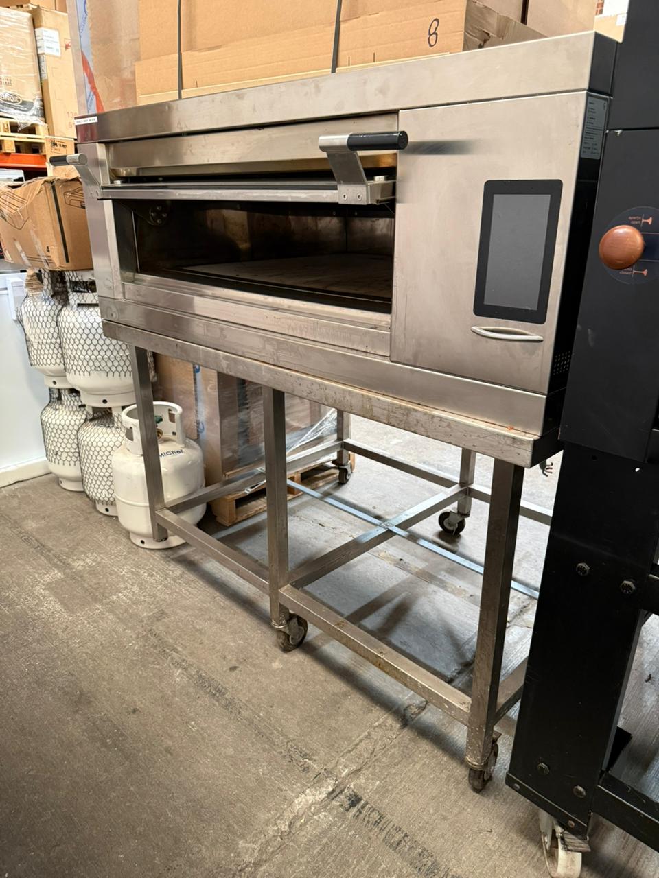 Ramalhos Horno con Piso Refractario Panel Touch Modular Modulram Classic 220V Trifásico Seminuevo