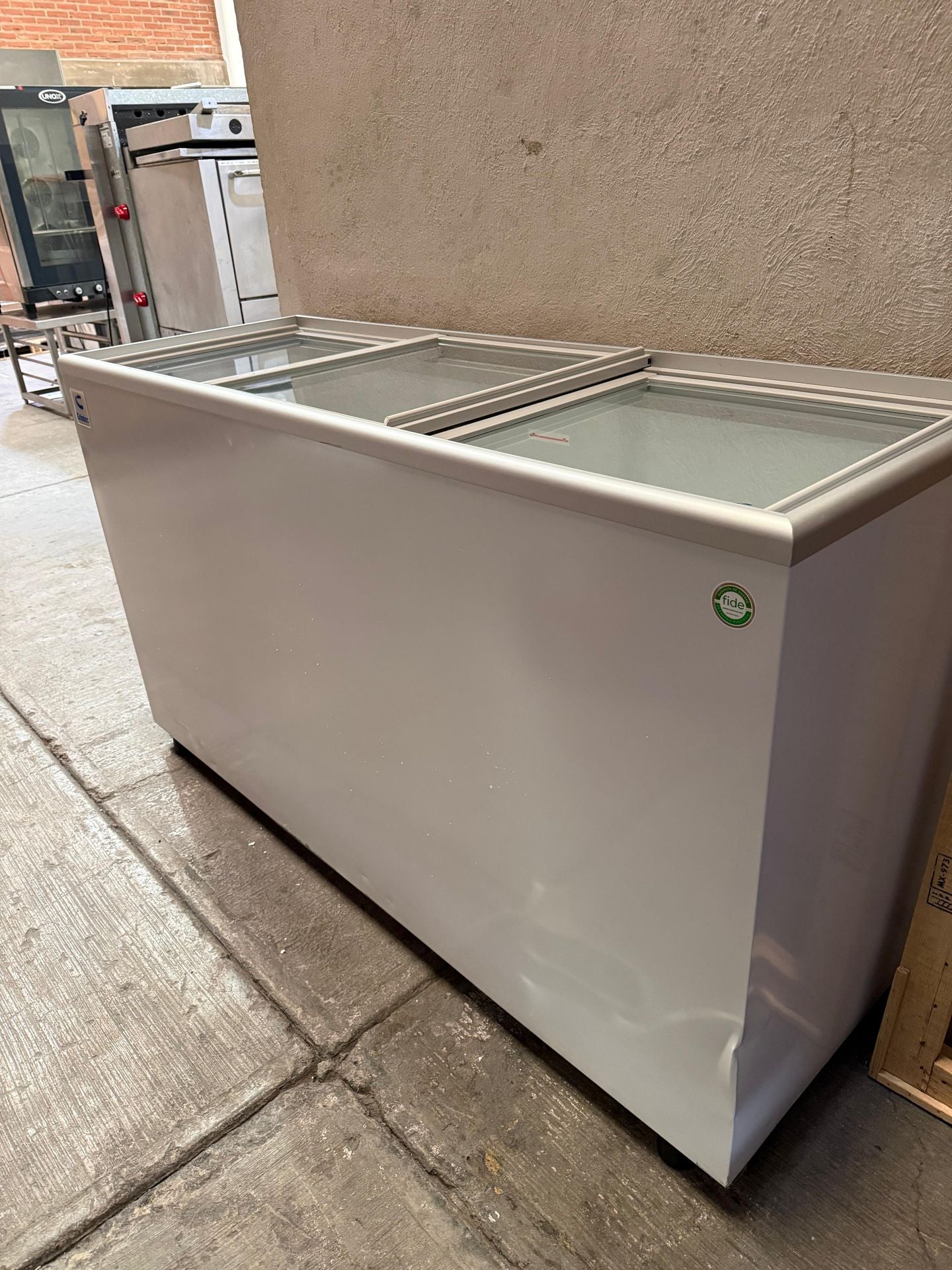 Criotec Congelador horizontal de puertas corredizas de 15 pies CCH-15 Outlet