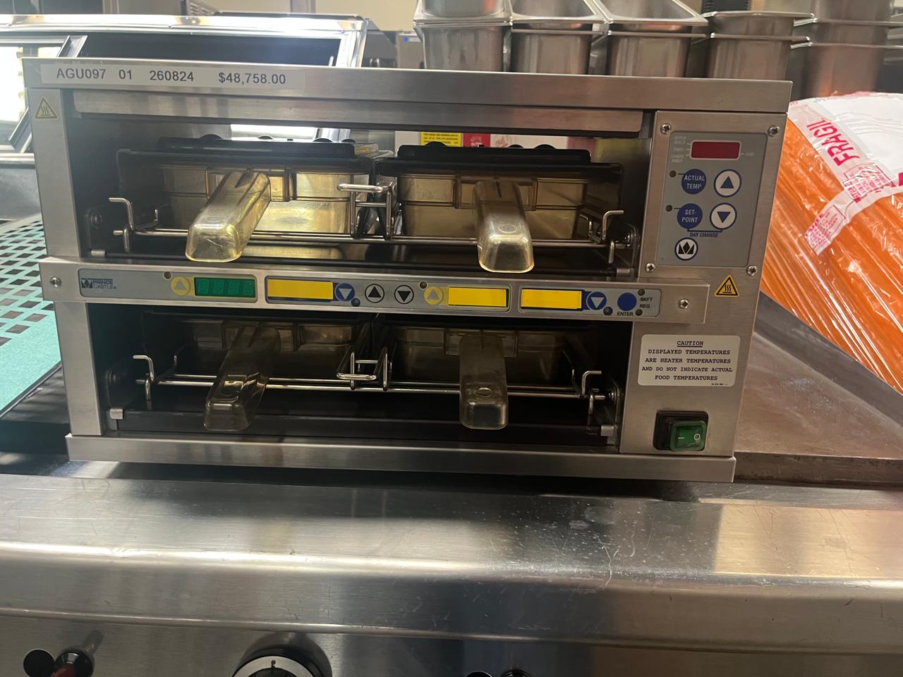 Prince Castle Calentador de Alimentos DHB2PT-20B NS HRGK346472X Seminuevo