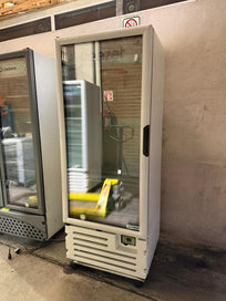 Imbera Congelador Vertical 1 Puerta Cristal Luz Led 16 Pies VFS16 C 115V Seminuevo