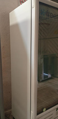 Imbera Congelador Vertical 1 Puerta Cristal Luz Led 16 Pies VFS16 C 115V Seminuevo