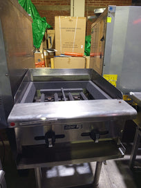 Asber Asador a Gas con Sercha Perimetral - Piedra volcánica AECRB-24 Seminuevo