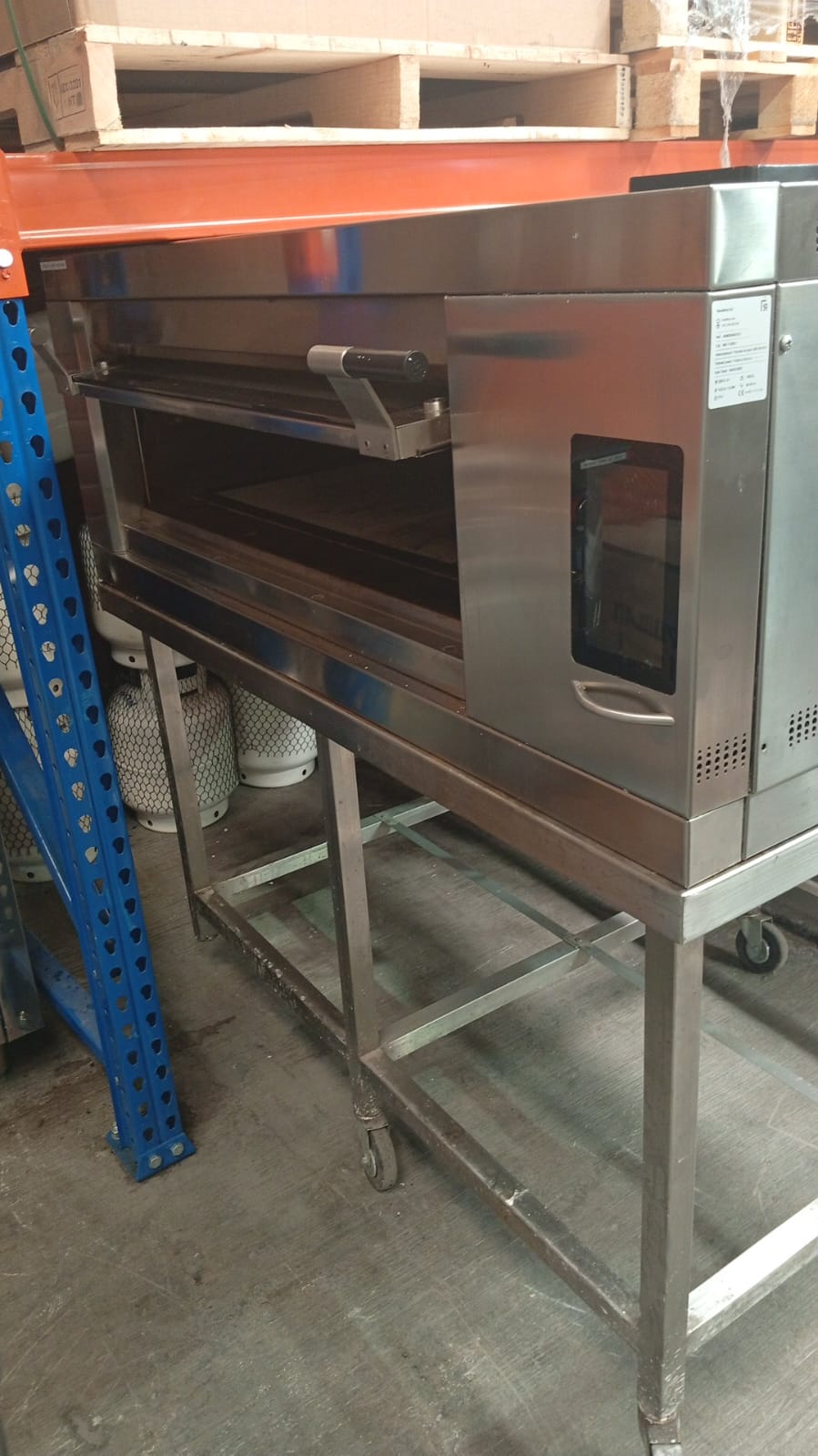 Ramalhos Horno con Piso Refractario Panel Touch Modular Modulram Classic 220V Trifásico Seminuevo