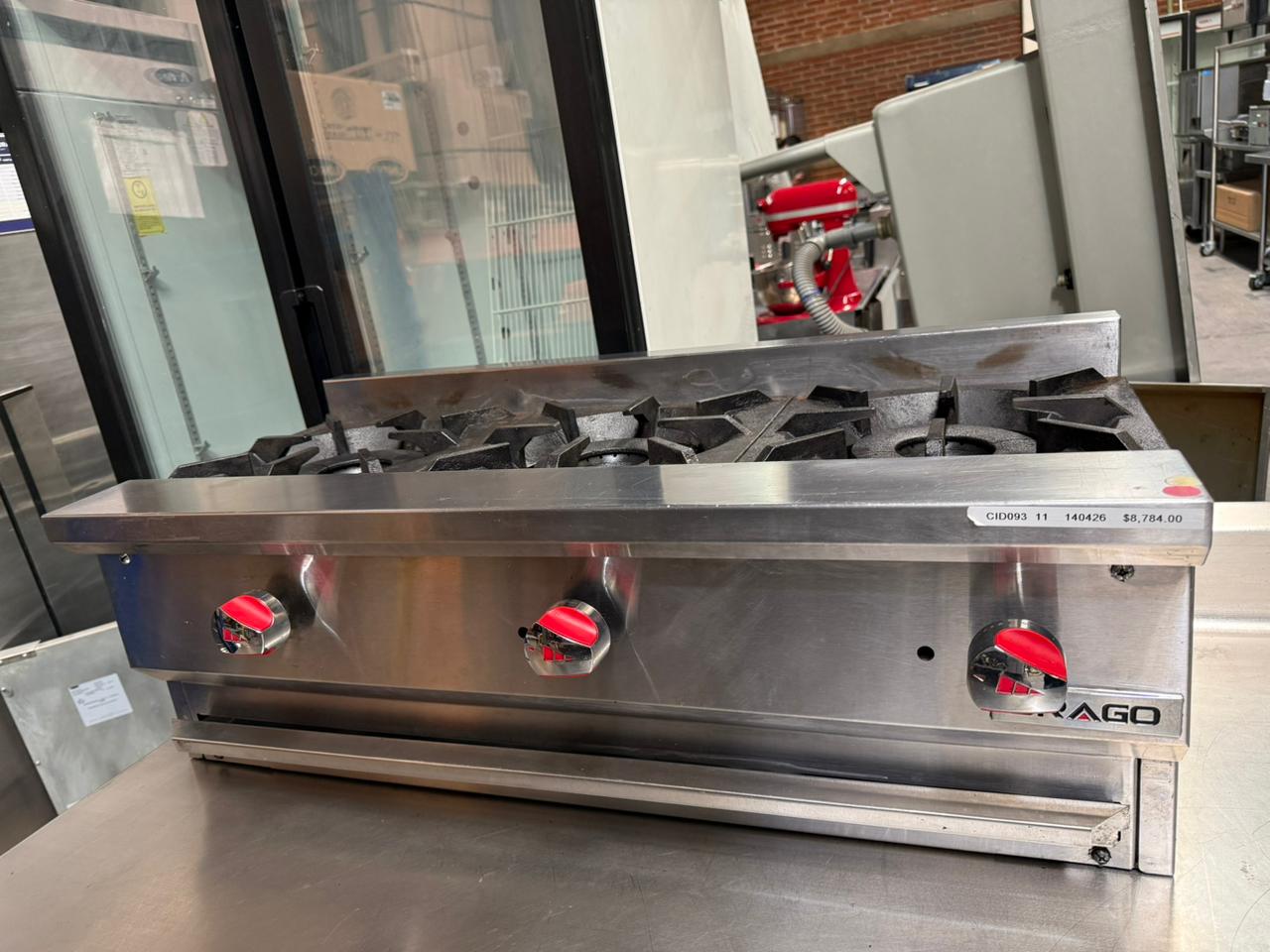 Drago Parrilla 3 Quemadores a Gas CG-30 SLIM Seminuevo