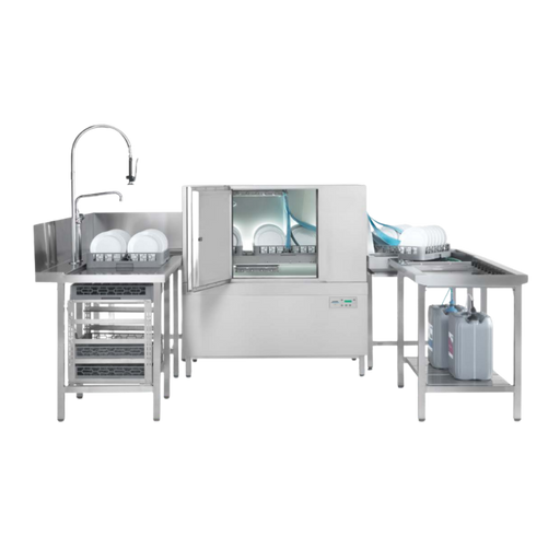 Winterhalter Lavavajillas de tren de arrastre de cestas compacto C50 M