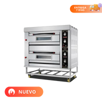 Migsa Horno a gas de 2 secciones para 6 charolas HGO-26