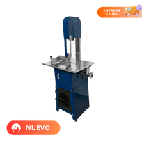 Migsa Sierra cortadora de carne y hueso de piso con molino de carne no. 8 JG-250