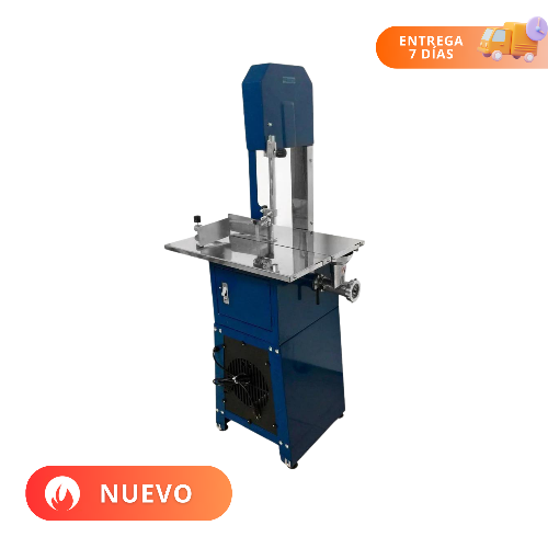 Migsa Sierra cortadora de carne y hueso de piso con molino de carne no. 8 JG-250