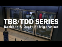 True Enfriador Dispensador de Cerveza 2 Puertas 2 Barriles Medios 7 Pies TDD-2-HC Nuevo