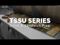 True Mesa refrigerada de preparación 1 puerta acero TSSU-27-08-HC Nuevo